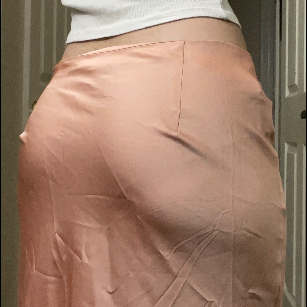 Light pink skirt